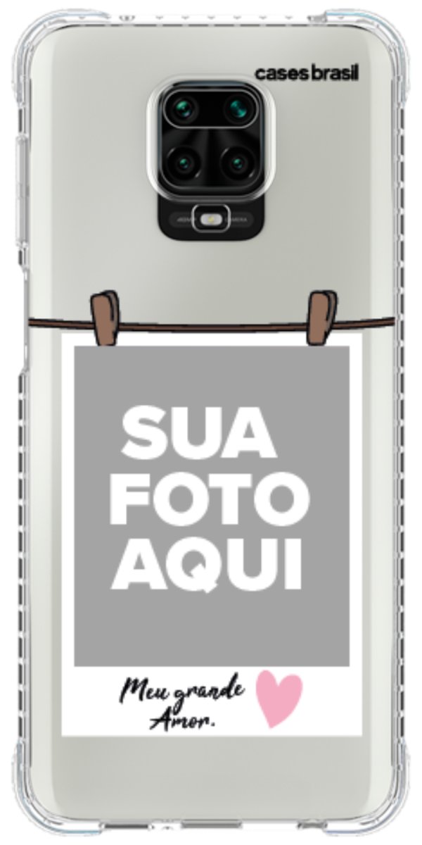 Capinha para Celular Polaroid Meu Grande Amor