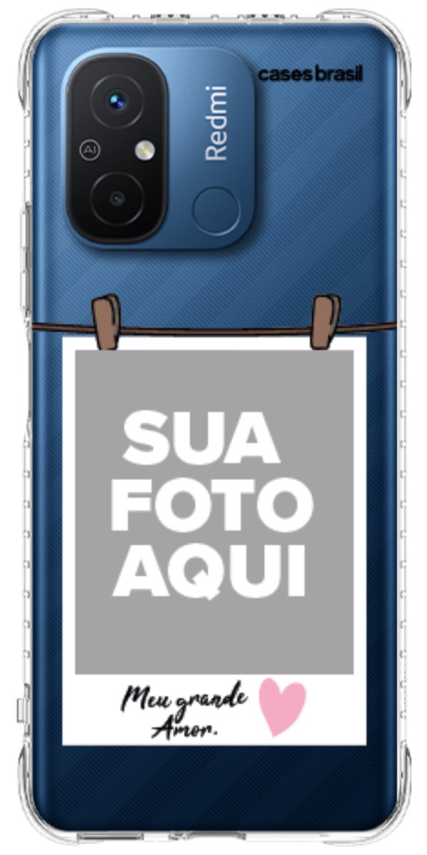 Capinha para Celular Polaroid Meu Grande Amor