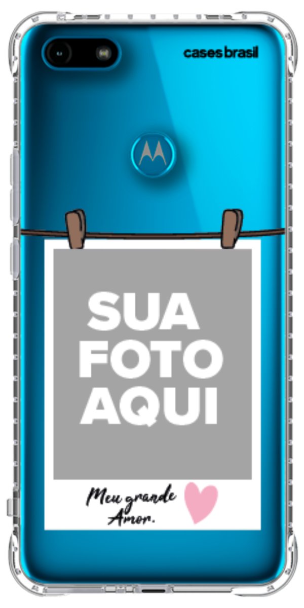Capinha para Celular Polaroid Meu Grande Amor