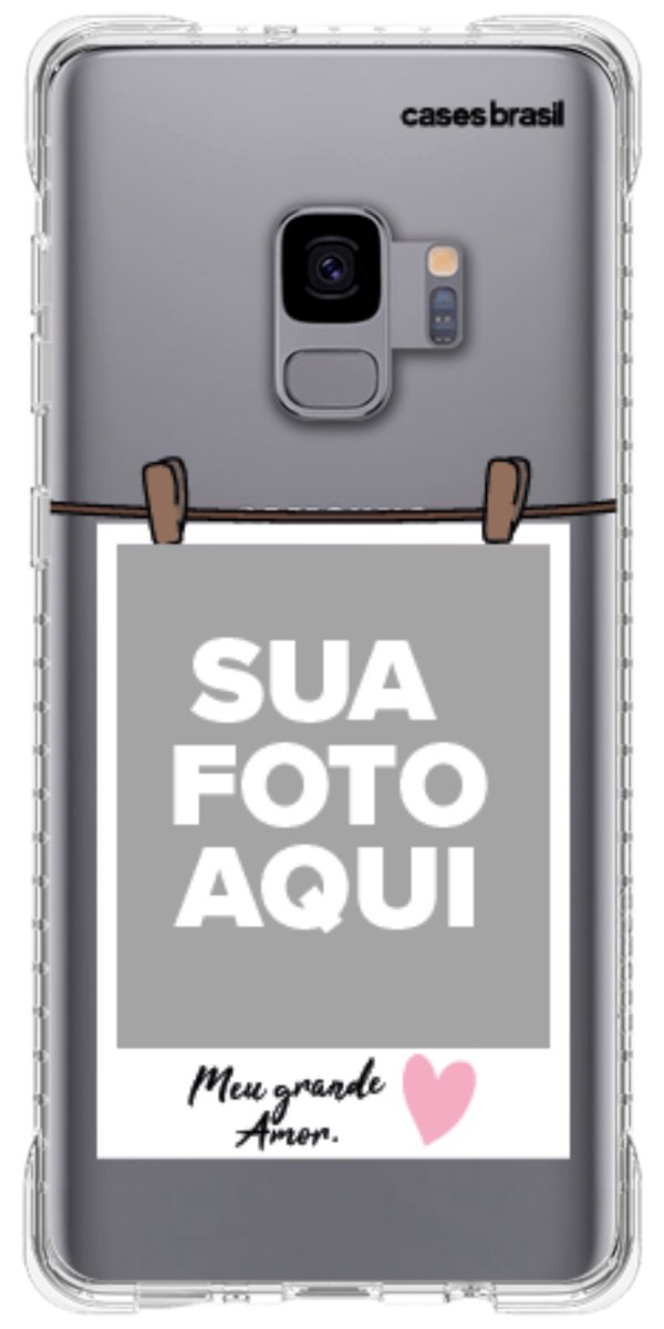 Capinha para Celular Polaroid Meu Grande Amor