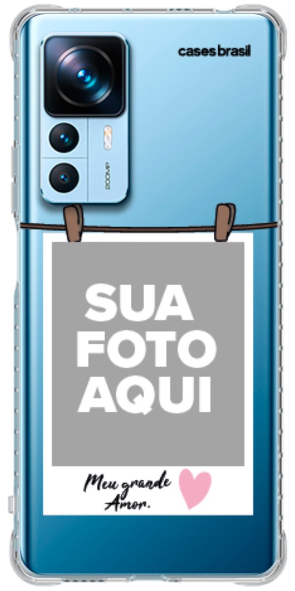 Capinha para Celular Polaroid Meu Grande Amor
