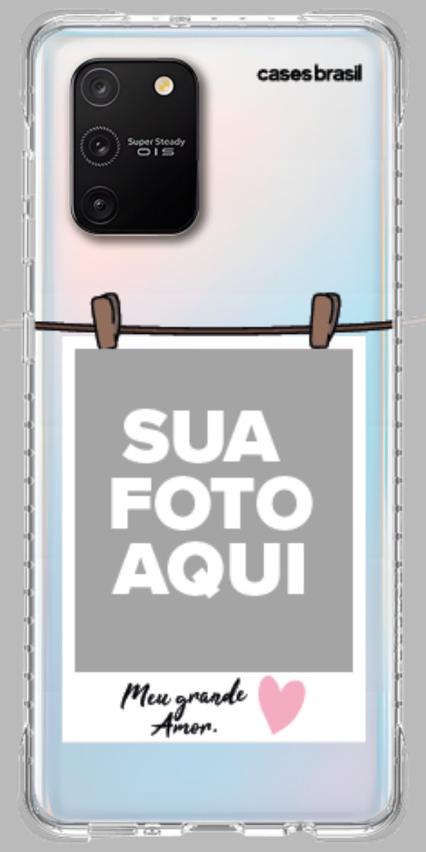 Capinha para Celular Polaroid Meu Grande Amor
