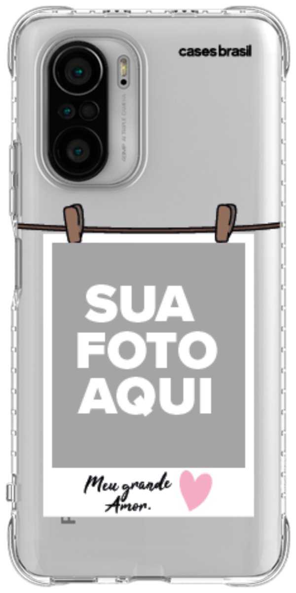 Capinha para Celular Polaroid Meu Grande Amor