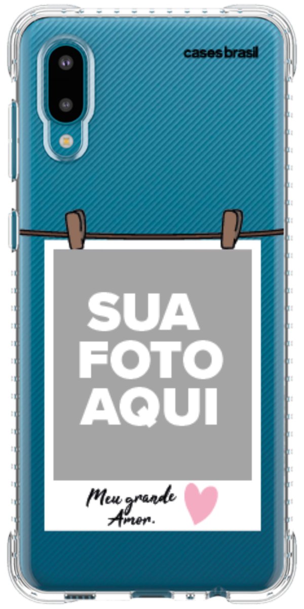 Capinha para Celular Polaroid Meu Grande Amor
