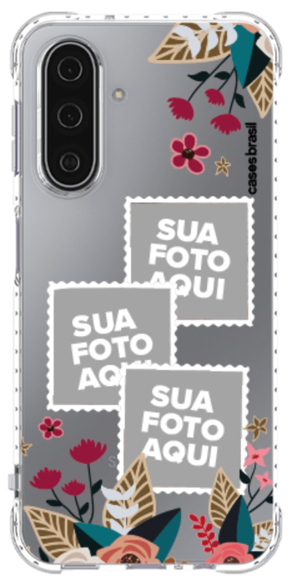 Capinha para Celular Recortes Floridos
