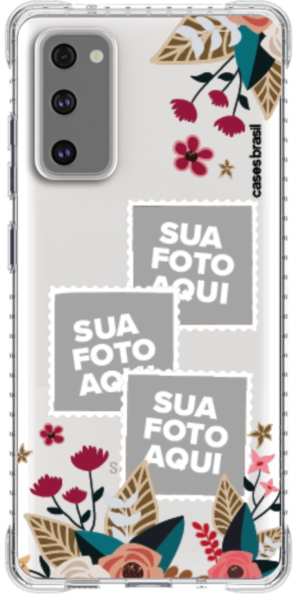 Capinha para Celular Recortes Floridos