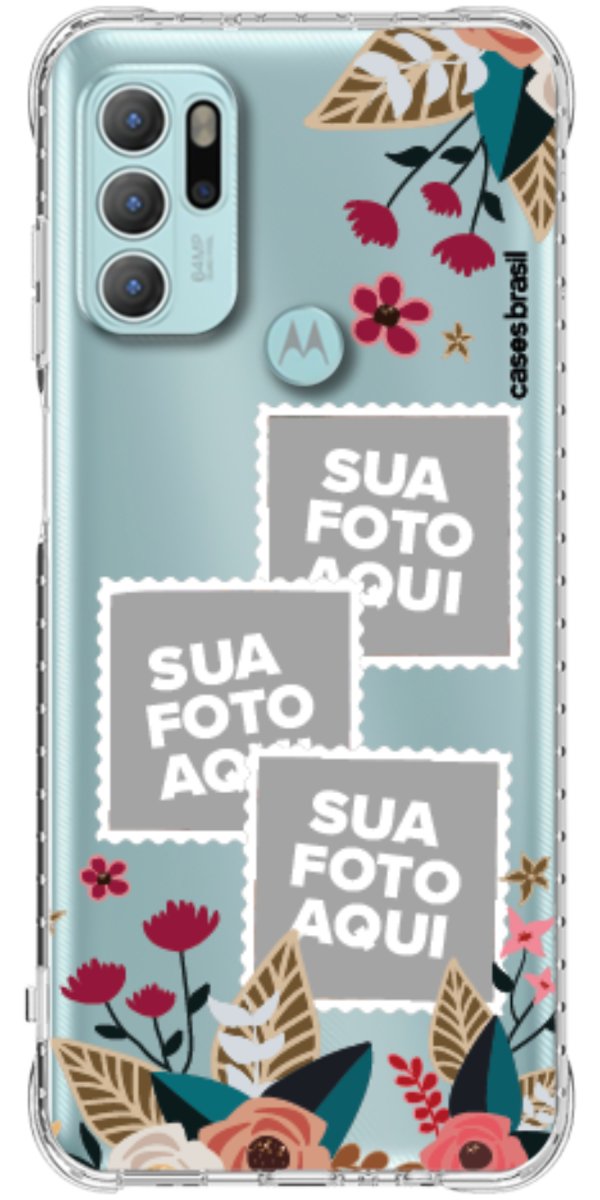 Capinha para Celular Recortes Floridos