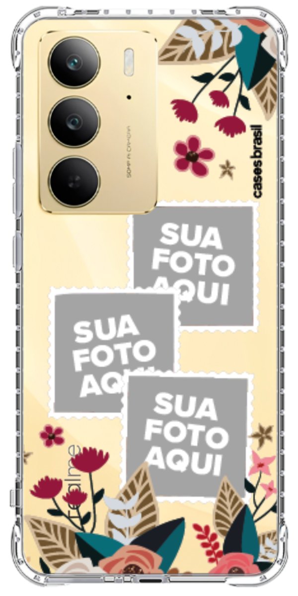 Capinha para Celular Recortes Floridos