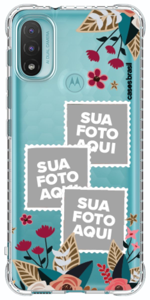 Capinha para Celular Recortes Floridos