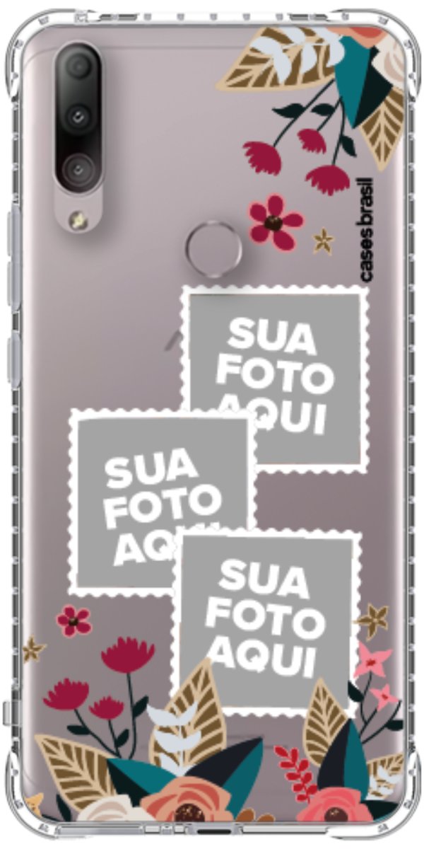 Capinha para Celular Recortes Floridos