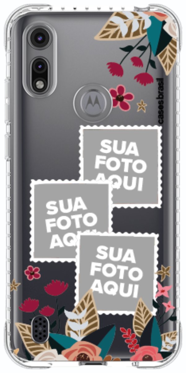 Capinha para Celular Recortes Floridos