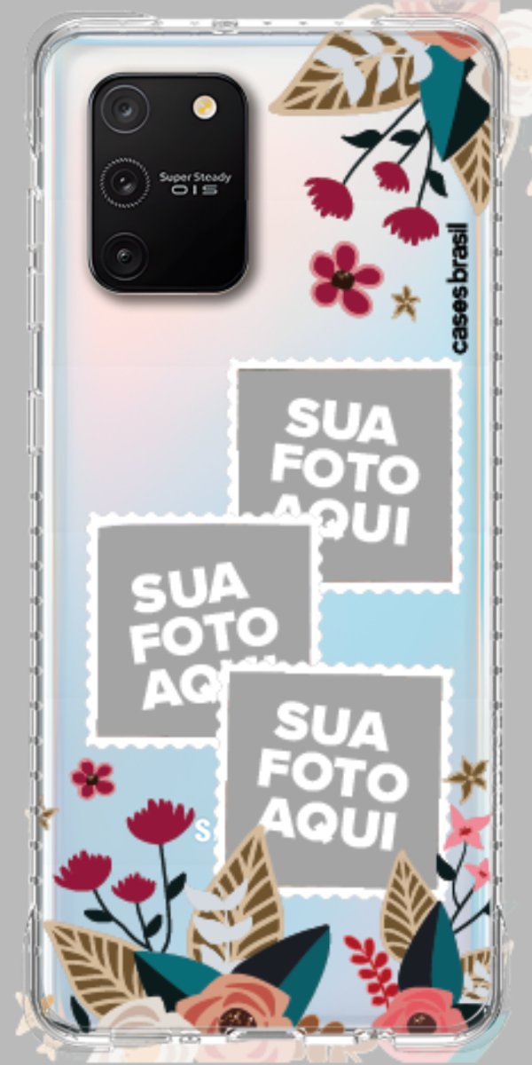 Capinha para Celular Recortes Floridos