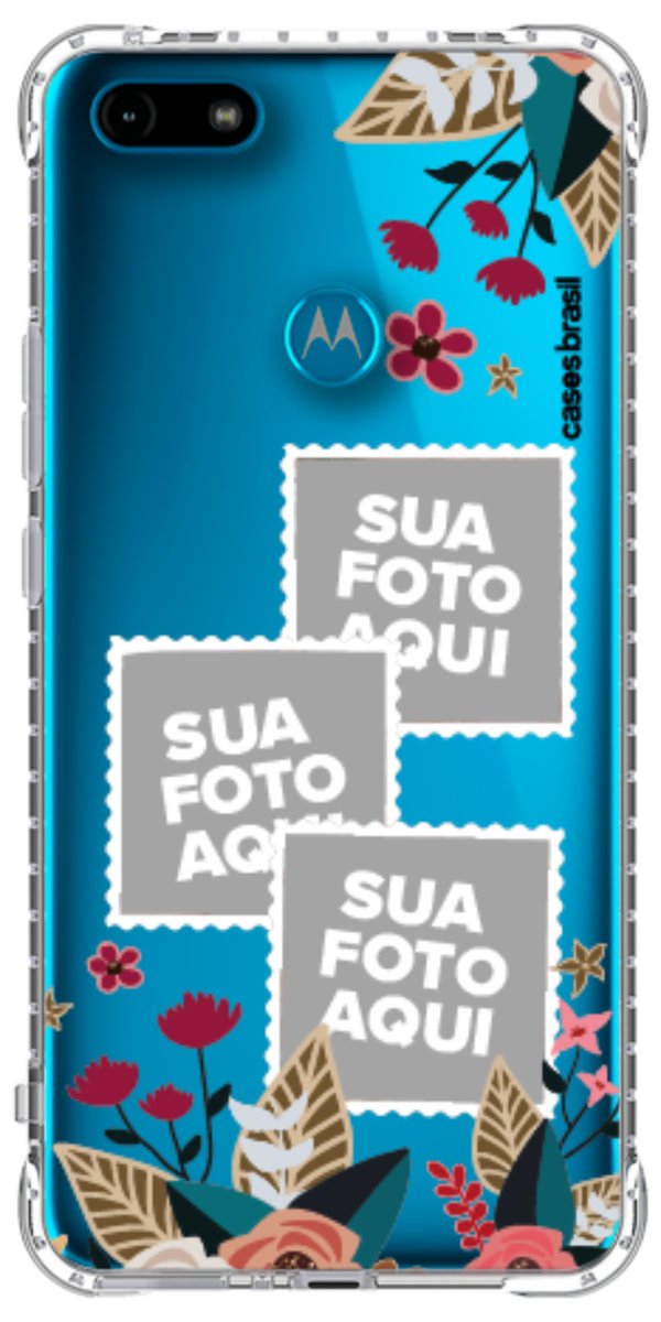 Capinha para Celular Recortes Floridos