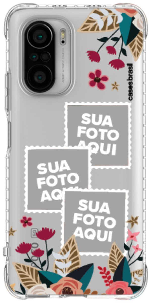 Capinha para Celular Recortes Floridos