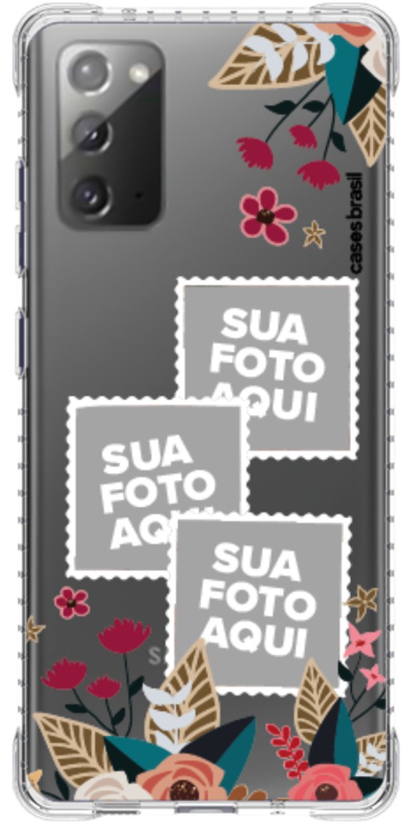 Capinha para Celular Recortes Floridos