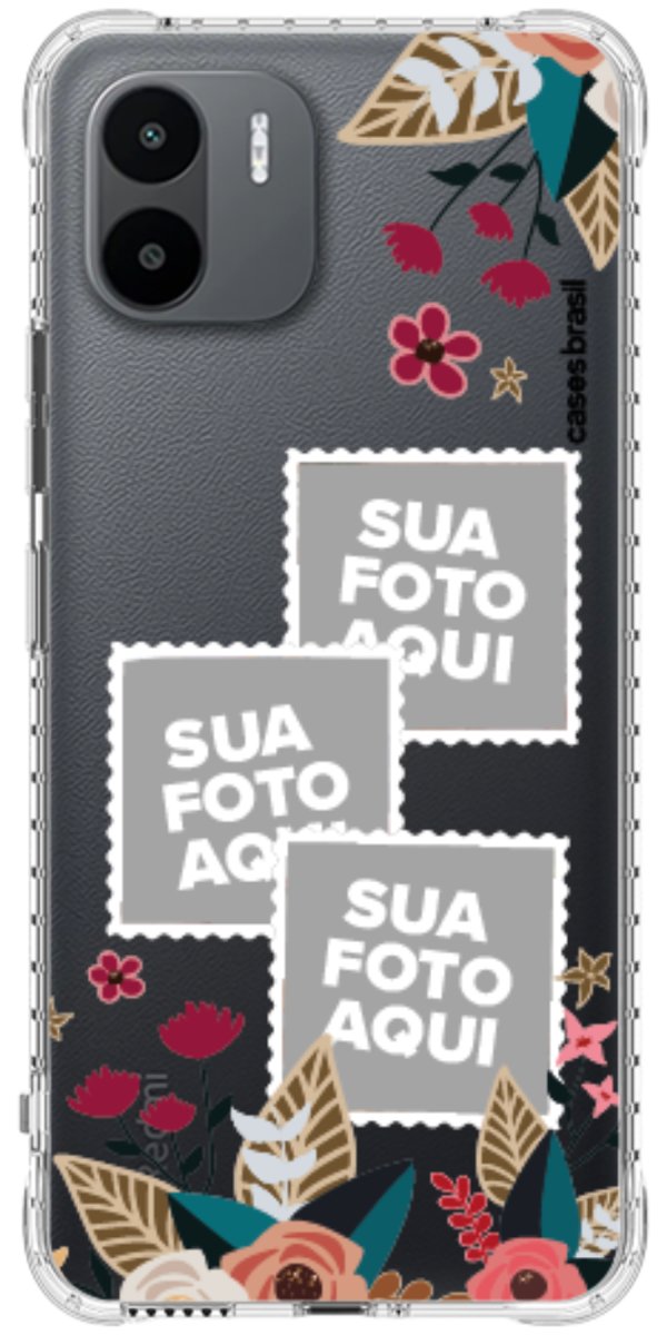 Capinha para Celular Recortes Floridos