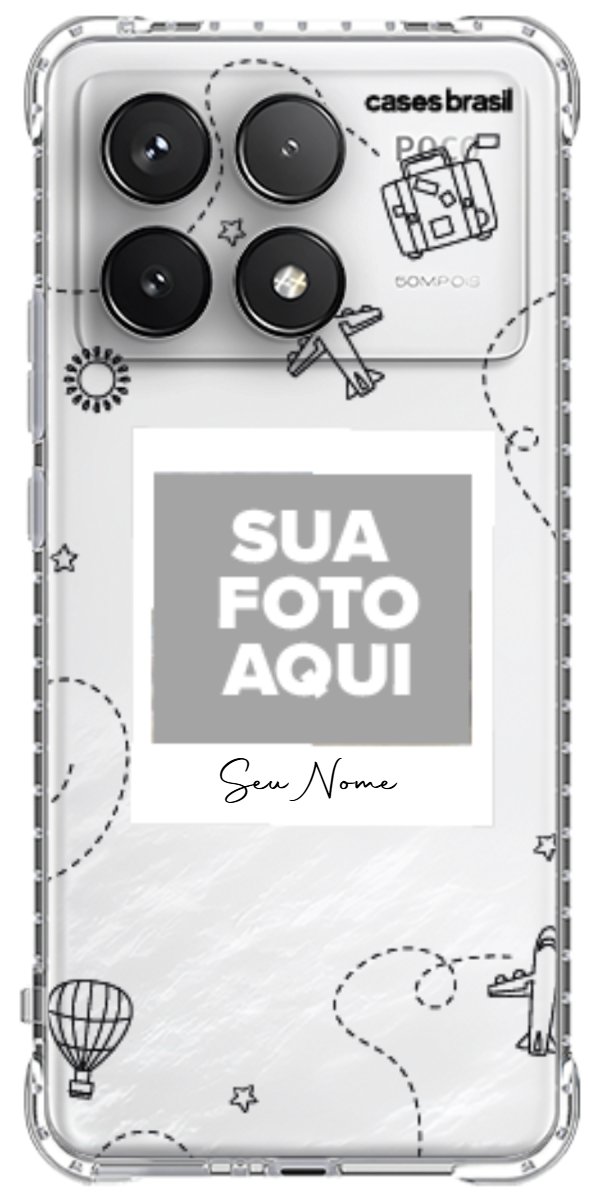 Capinha para Celular Travel The World