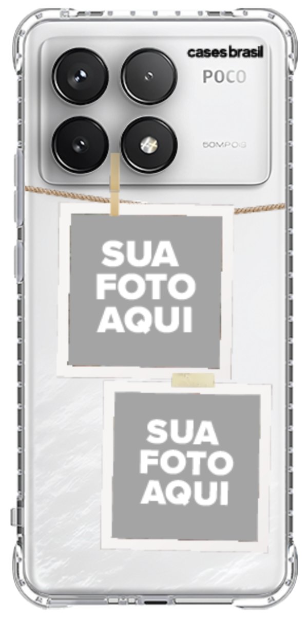 Capinha para Celular Varal de Memórias