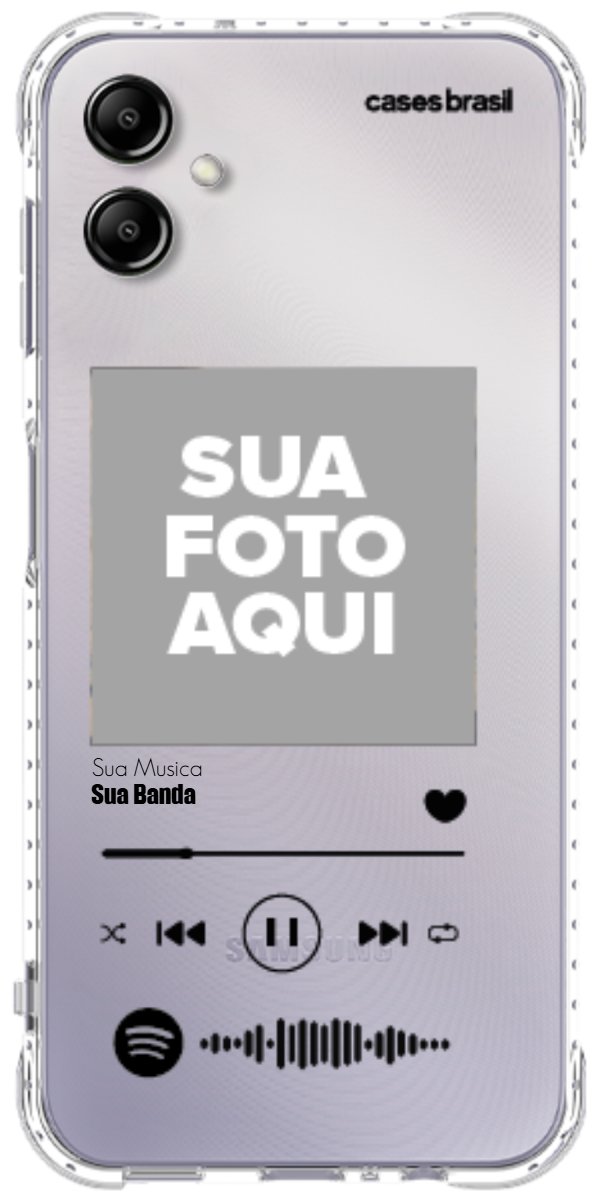 Capinha para Celular Polaroid com Sua Música