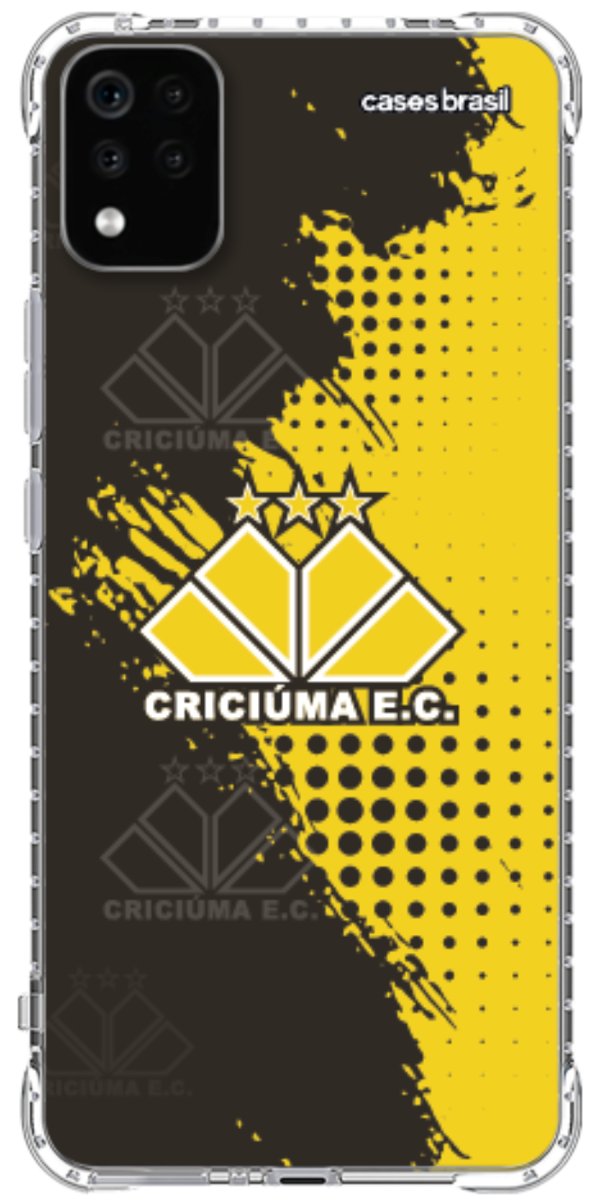 Capinha para celular Criciúma Estampa Oficial 02