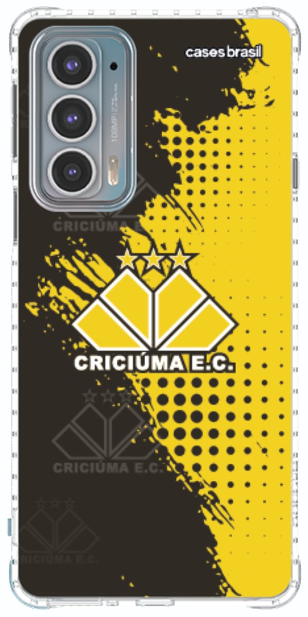Capinha para celular Criciúma Estampa Oficial 02