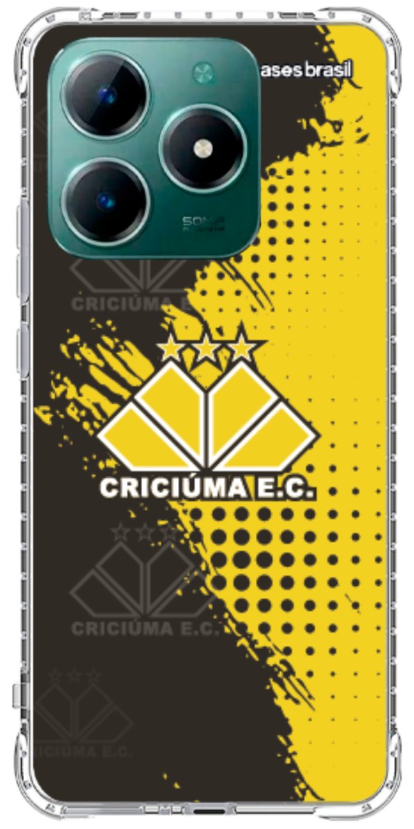 Capinha para celular Criciúma Estampa Oficial 02