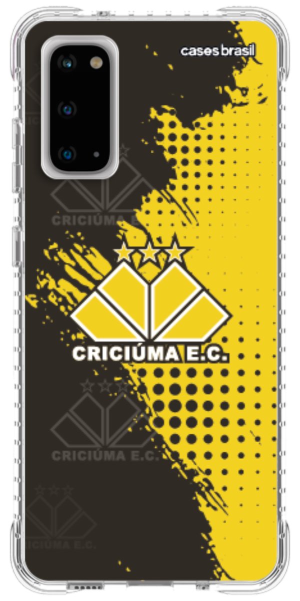 Capinha para celular Criciúma Estampa Oficial 02