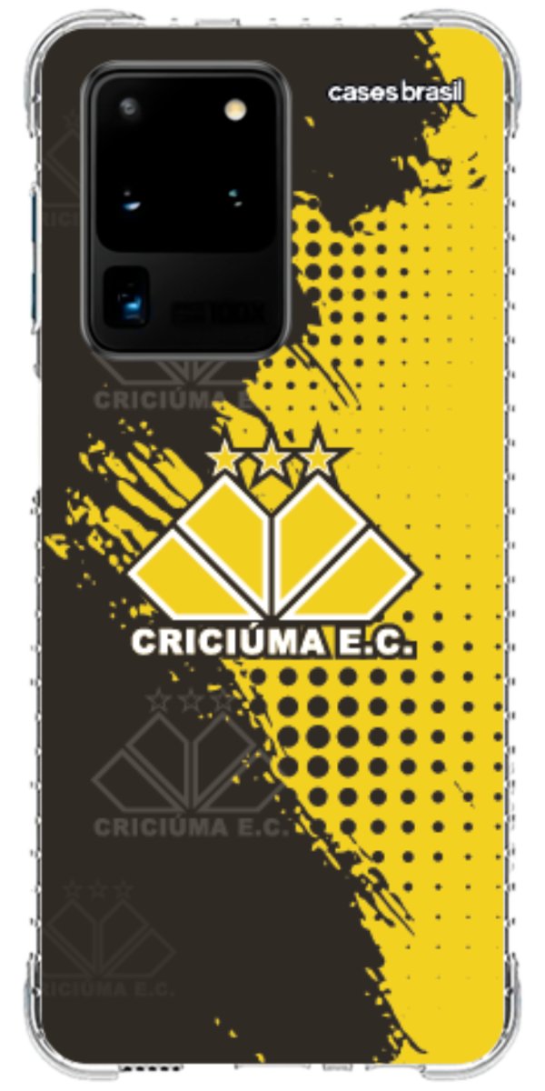 Capinha para celular Criciúma Estampa Oficial 02