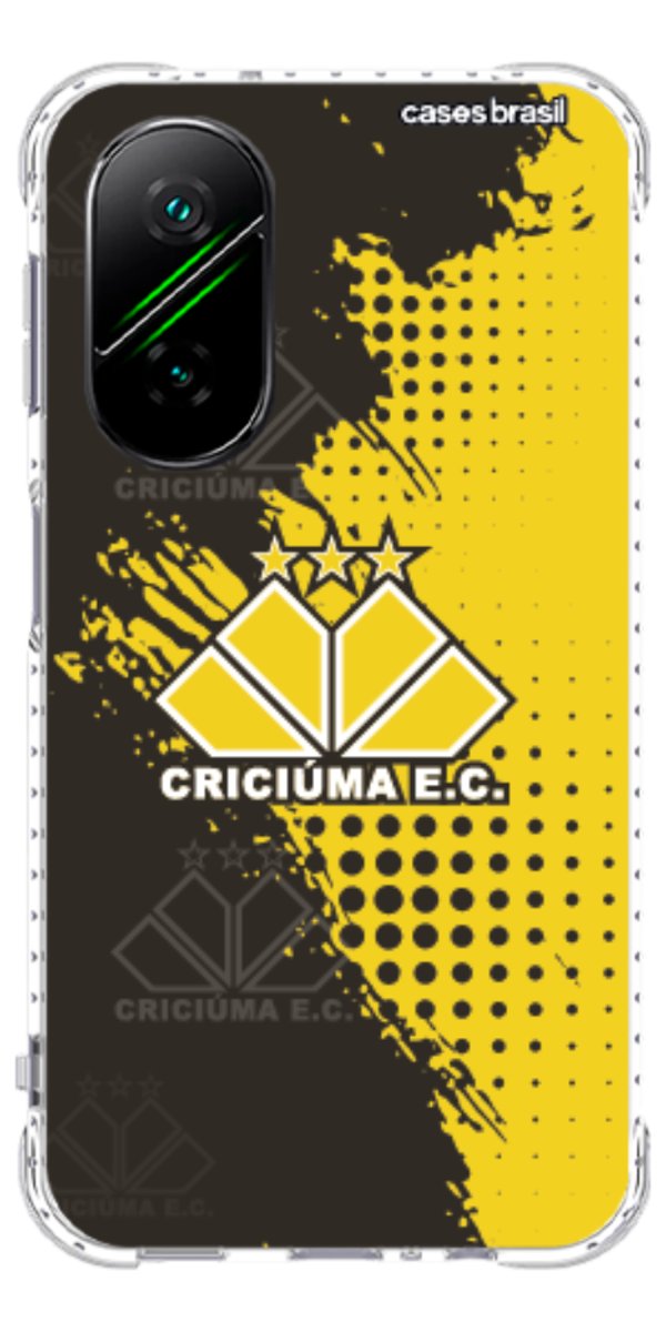 Capinha para celular Criciúma Estampa Oficial 02