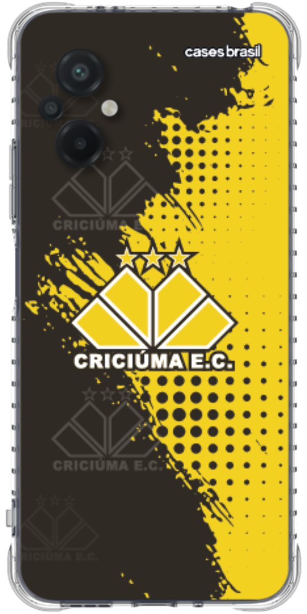 Capinha para celular Criciúma Estampa Oficial 02