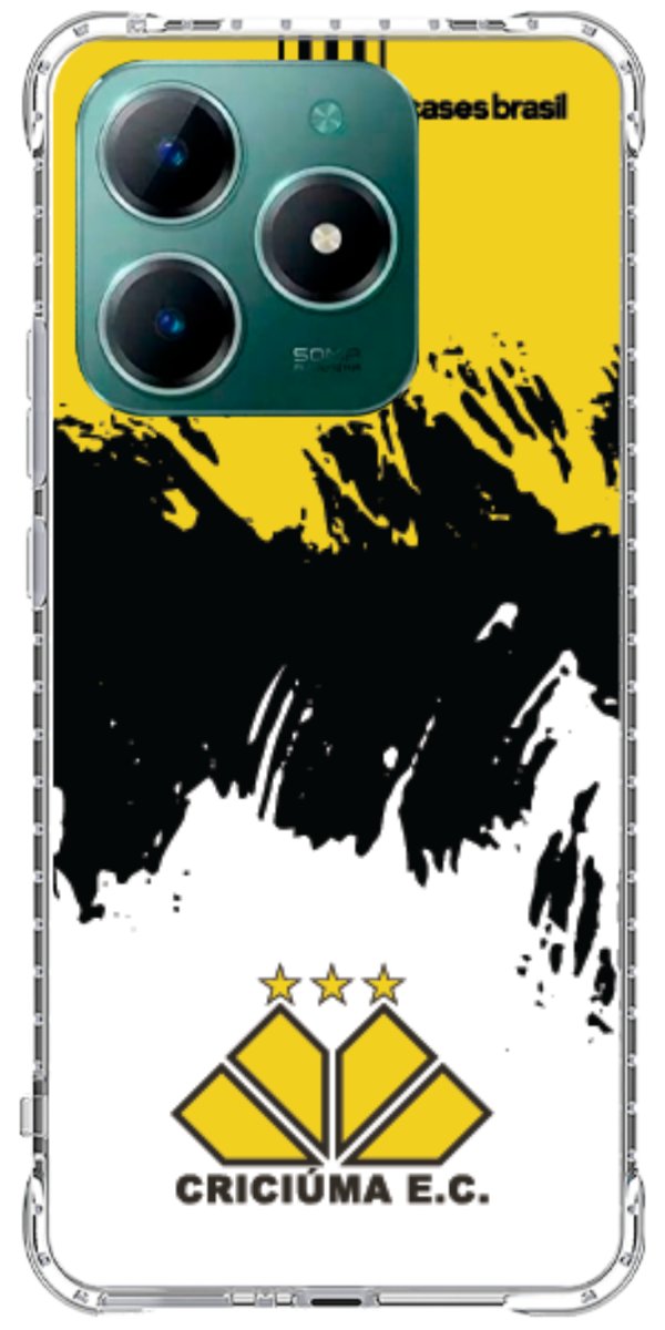 Capinha para Celular Criciúma Estampa Oficial 03