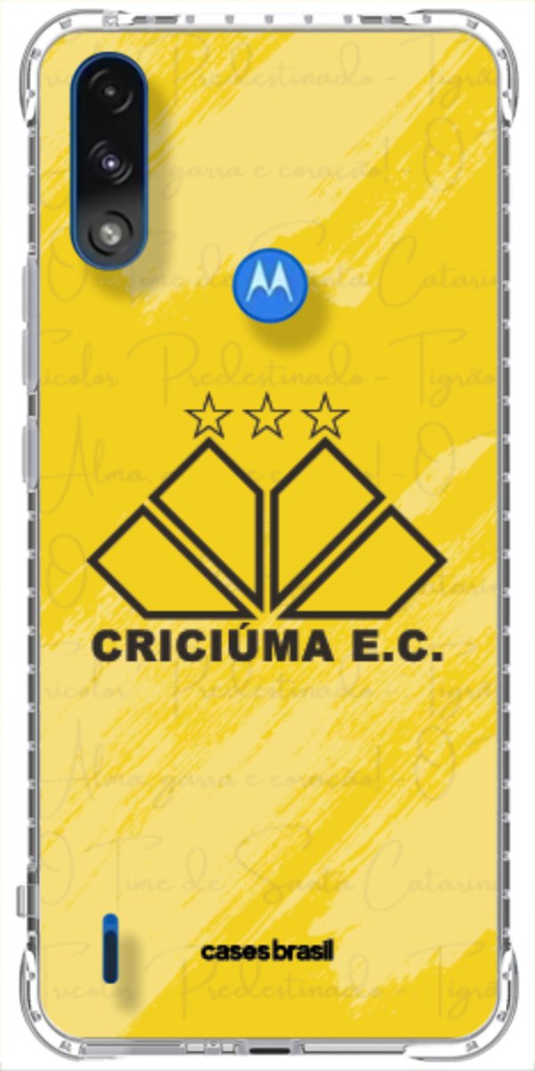 Capinha para Celular Criciúma Estampa Oficial 04