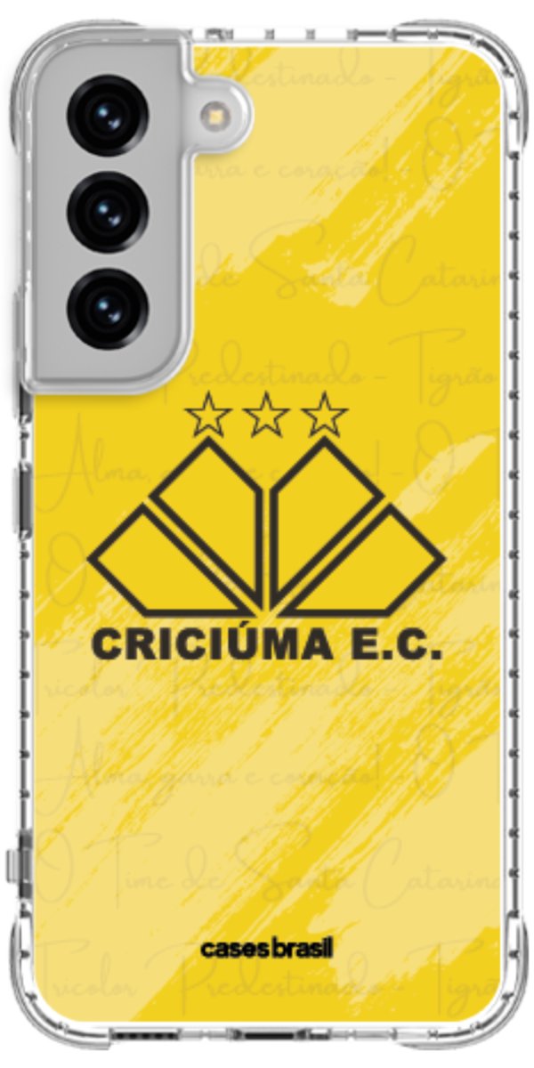 Capinha para Celular Criciúma Estampa Oficial 04