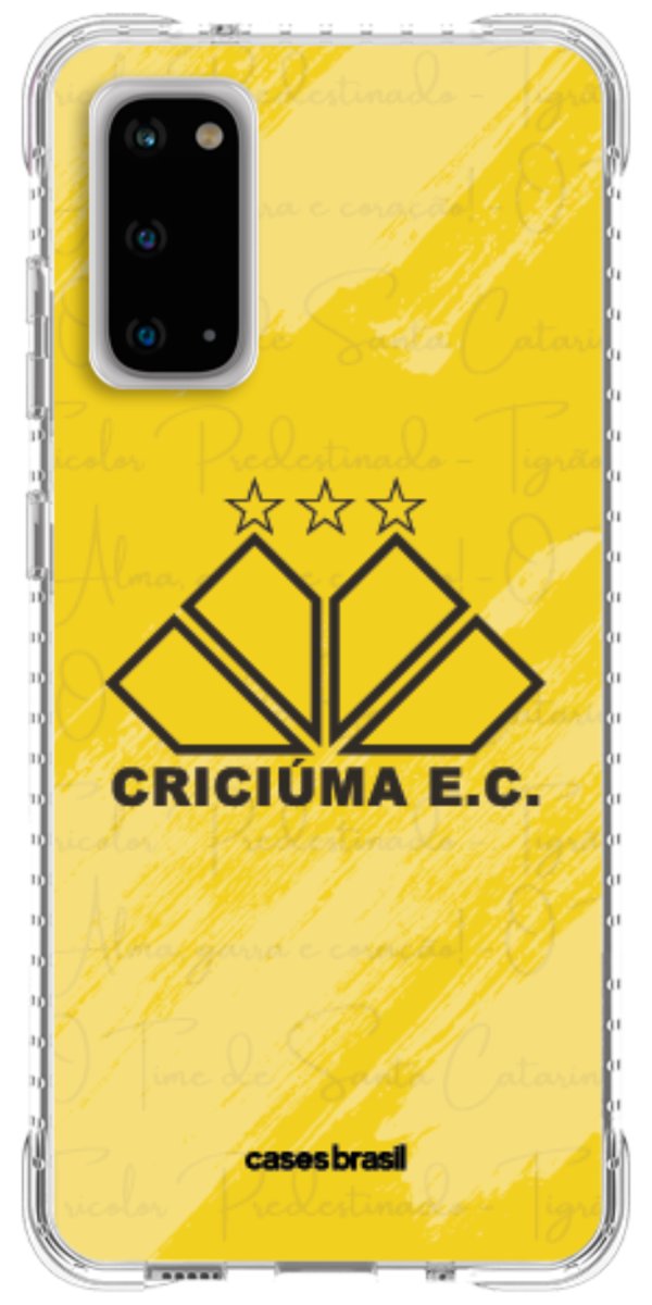 Capinha para Celular Criciúma Estampa Oficial 04