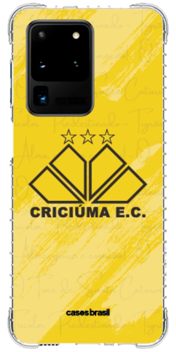 Capinha para Celular Criciúma Estampa Oficial 04