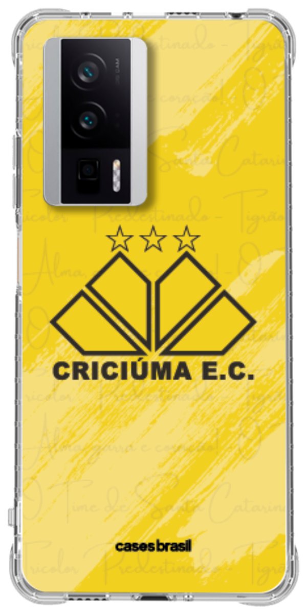 Capinha para Celular Criciúma Estampa Oficial 04