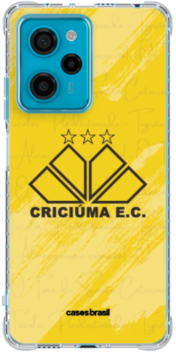 Capinha para Celular Criciúma Estampa Oficial 04