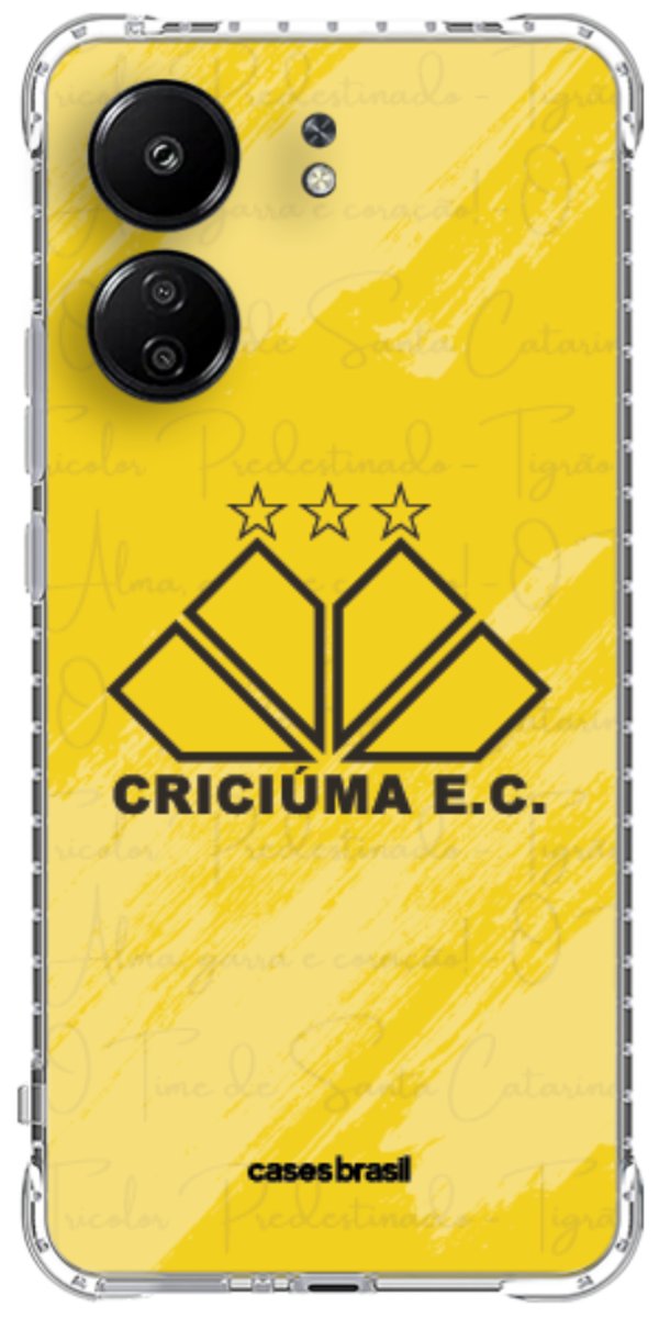 Capinha para Celular Criciúma Estampa Oficial 04