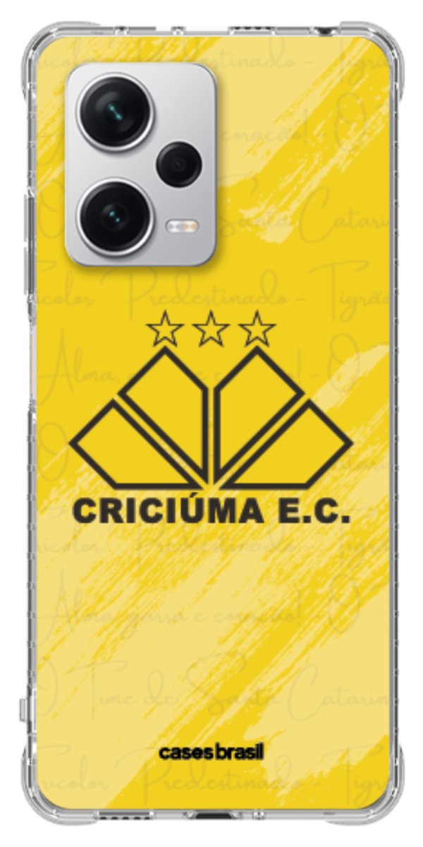 Capinha para Celular Criciúma Estampa Oficial 04