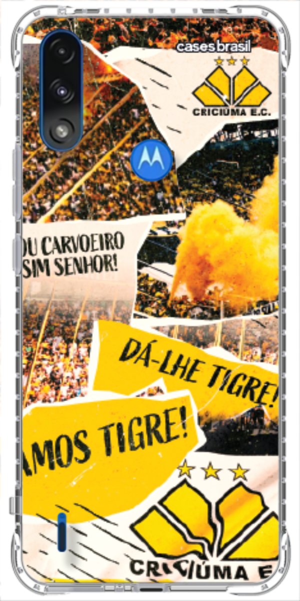 Capinha para Celular Criciúma Estampa Oficial 07