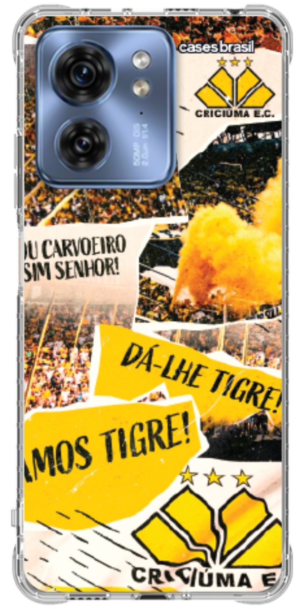 Capinha para Celular Criciúma Estampa Oficial 07
