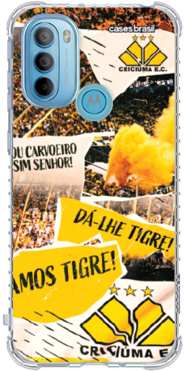 Capinha para Celular Criciúma Estampa Oficial 07