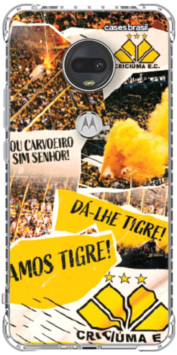 Capinha para Celular Criciúma Estampa Oficial 07