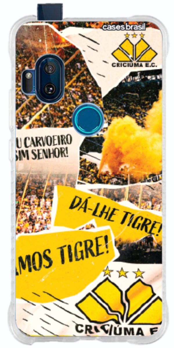 Capinha para Celular Criciúma Estampa Oficial 07