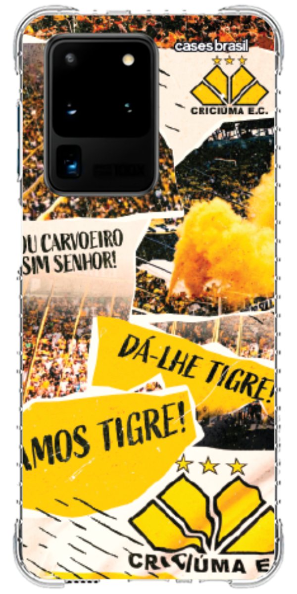 Capinha para Celular Criciúma Estampa Oficial 07