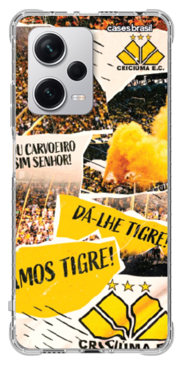 Capinha para Celular Criciúma Estampa Oficial 07