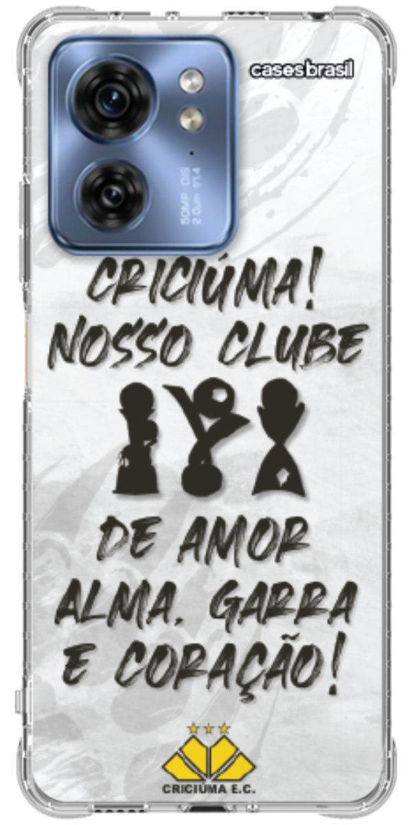 Capinha para Celular Crciúma Estampa Oficial 09