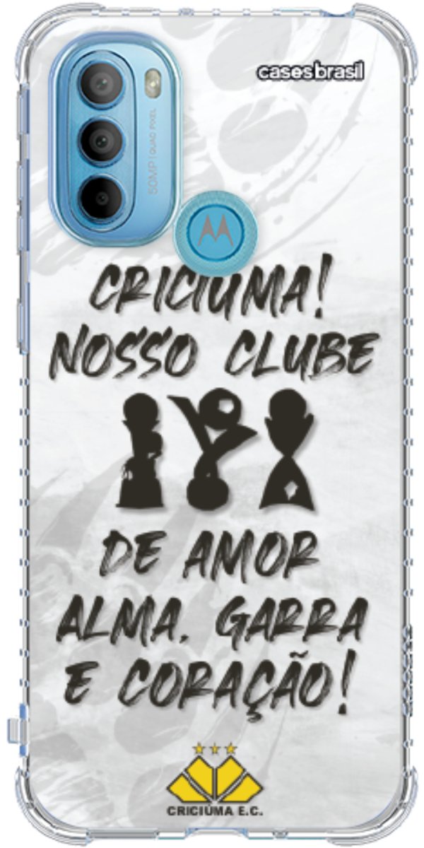 Capinha para Celular Crciúma Estampa Oficial 09