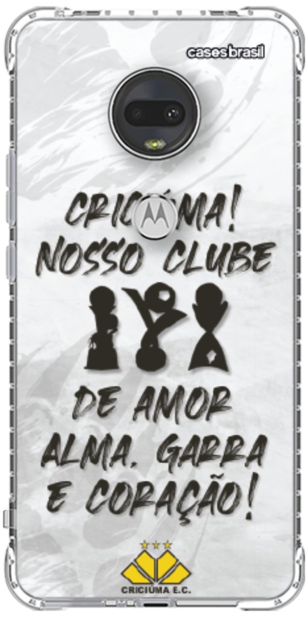 Capinha para Celular Crciúma Estampa Oficial 09