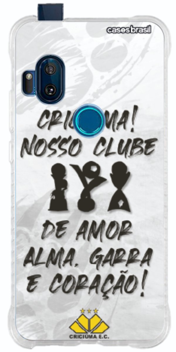 Capinha para Celular Crciúma Estampa Oficial 09
